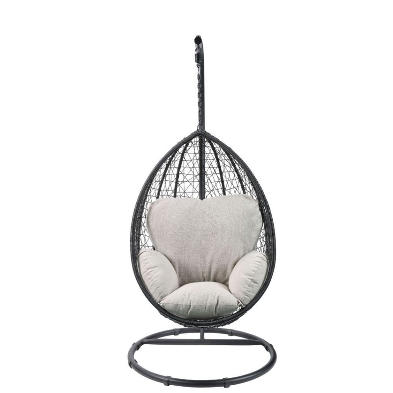 Simona - Patio Swing Chair with Stand - R&R Furniture Gallery (Fountain Valley, CA)