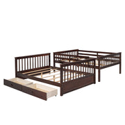 Bunk Bed With Ladders And 2 Storage Drawers - R&R Furniture Gallery (Fountain Valley, CA)