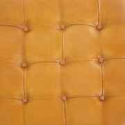 Mark - Tufted Square Genuine Upholstered Ottoman - R&R Furniture Gallery (Fountain Valley, CA)