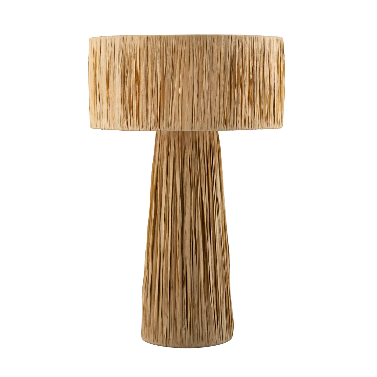 Shelby - Rafia Table Lamp - R&R Furniture Gallery (Fountain Valley, CA)