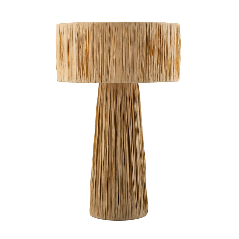 Shelby - Rafia Table Lamp - R&R Furniture Gallery (Fountain Valley, CA)