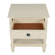 Victoria - Bedside Table With Drawer And Shelf - R&R Furniture Gallery (Fountain Valley, CA)