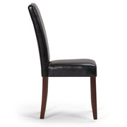 Acadian - Upholstered Parson Dining Chair (Set of 2) - R&R Furniture Gallery (Fountain Valley, CA)