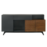 Destin - Server - Walnut - R&R Furniture Gallery (Fountain Valley, CA)