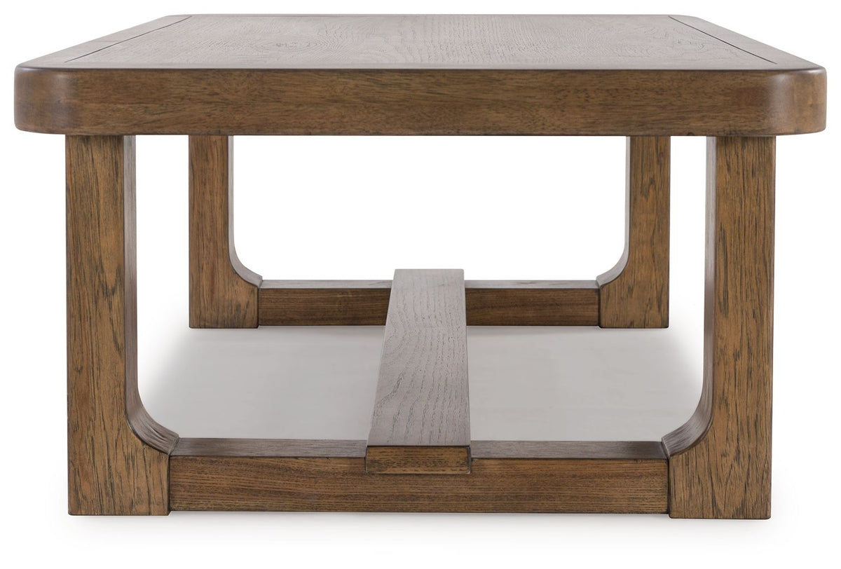Cabalynn - Rectangular Cocktail Table - Light Brown - R&R Furniture Gallery (Fountain Valley, CA)