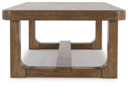 Cabalynn - Rectangular Cocktail Table - Light Brown - R&R Furniture Gallery (Fountain Valley, CA)