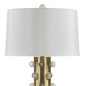 Glowing Bubbles - Table Lamp - Bright Brass