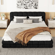 Upholstered Platform Bed With Headboard - R&R Furniture Gallery (Fountain Valley, CA)