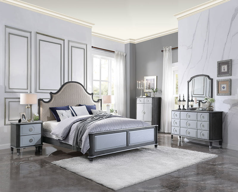 House Beatrice - Mirror - Charcoal - R&R Furniture Gallery (Fountain Valley, CA)