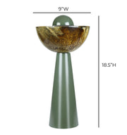 Rising - Resin Table Lamp - Green - R&R Furniture Gallery (Fountain Valley, CA)