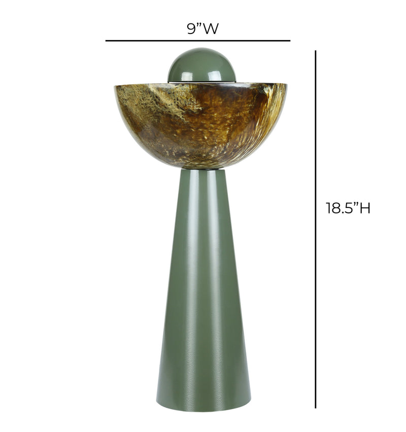 Rising - Resin Table Lamp - Green - R&R Furniture Gallery (Fountain Valley, CA)