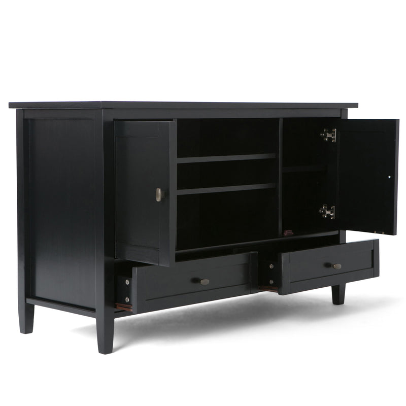 Warm Shaker - TV Media Stand Handcrafted - R&R Furniture Gallery (Fountain Valley, CA)
