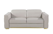 1120 - Leather Loveseat - R&R Furniture Gallery (Fountain Valley, CA)