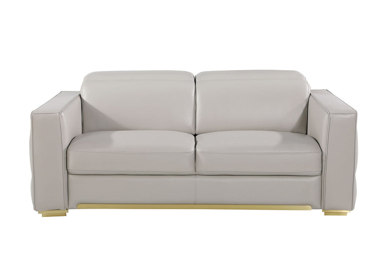 1120 - Leather Loveseat - R&R Furniture Gallery (Fountain Valley, CA)