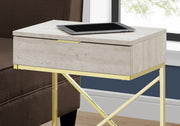 Accent Side Table, Storage Drawer, Spacious Tabletop, Contemporary & Modern - R&R Furniture Gallery (Fountain Valley, CA)