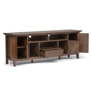 Redmond - TV Media Stand - Rustic Natural Aged Brown - R&R Furniture Gallery (Fountain Valley, CA)