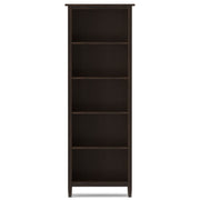 Warm Shaker - 5 Shelf Bookcase - R&R Furniture Gallery (Fountain Valley, CA)