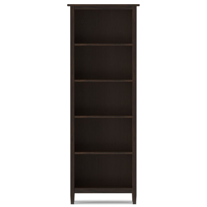 Warm Shaker - 5 Shelf Bookcase - R&R Furniture Gallery (Fountain Valley, CA)