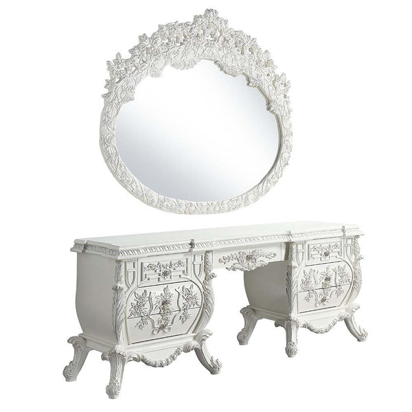 Vanaheim - Vanity Desk - Antique White