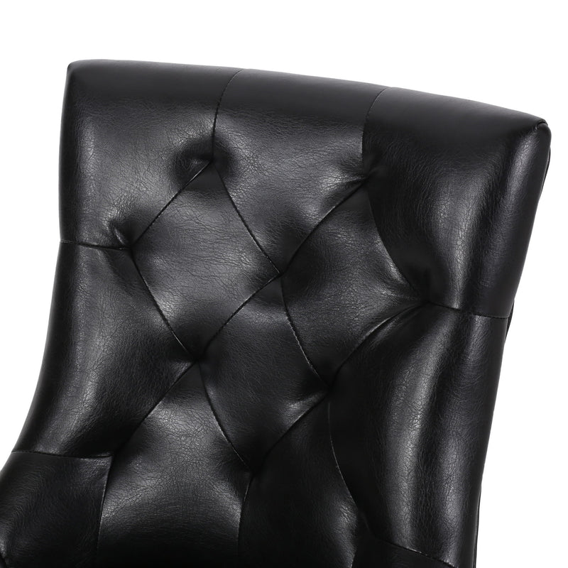 Cheney - Contemporary Dining Chair Tufted Upholstery (Set of 2) - R&R Furniture Gallery (Fountain Valley, CA)