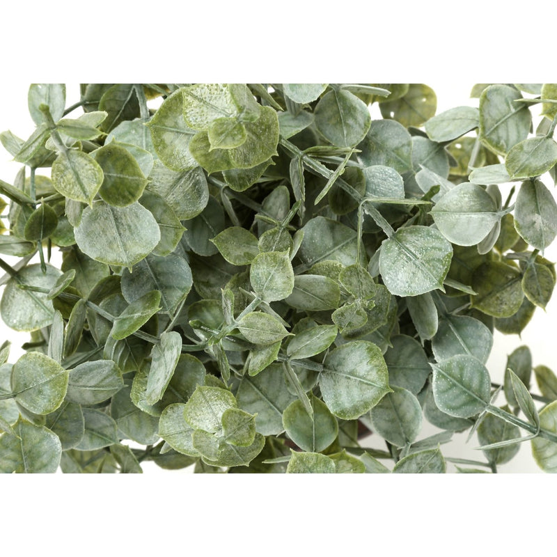 Artificial eucalyptus grass plants from 8th Street, set of 2, with green, leafy foliage perfect for home or office decor.