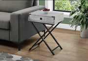 Accent Side Table, Storage Drawer, Stylish Design Contemporary & Modern - R&R Furniture Gallery (Fountain Valley, CA)