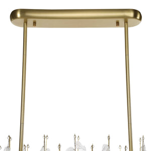 Everything's Vine - LED Pendant - Brass