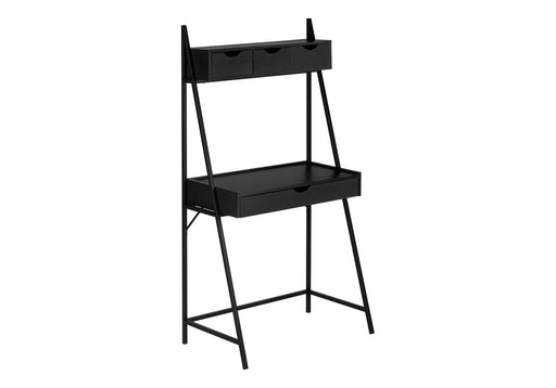Computer Desk For Home Office, Laptop, Leaning, Storage Drawers, Contemporary & Modern - R&R Furniture Gallery (Fountain Valley, CA)
