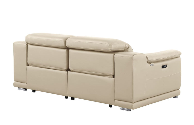 9762 - 2-Piece Modular Power Reclining Console With 2 Power Recliners In