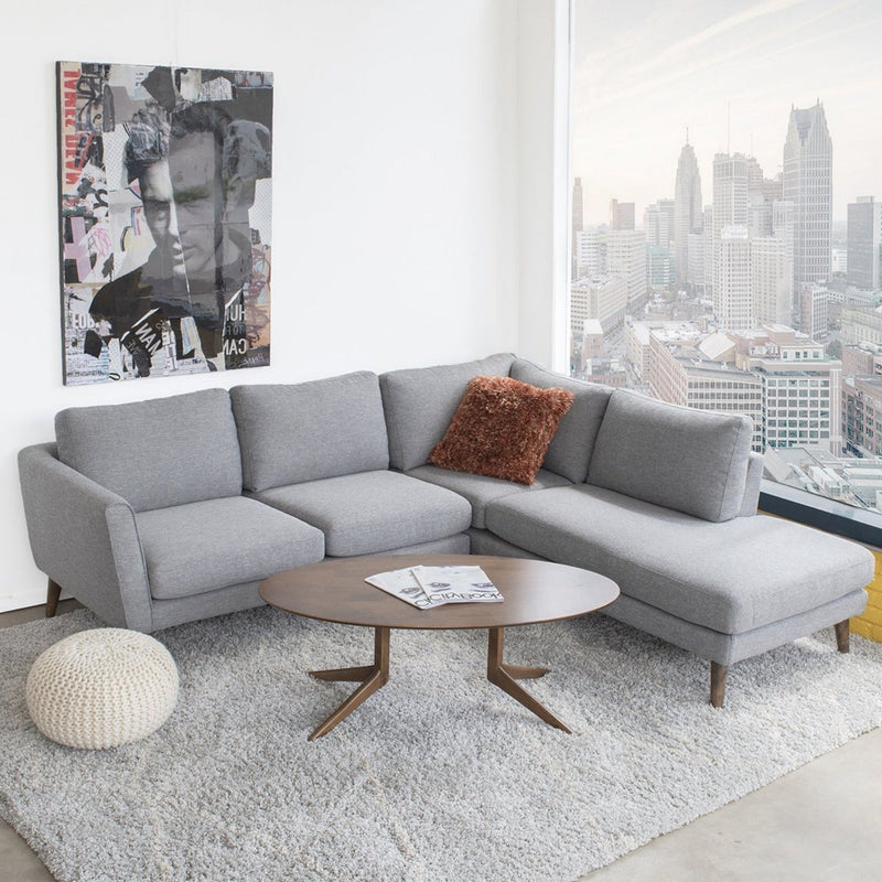 Benson - Sectional Sofa With Chaise - R&R Furniture Gallery (Fountain Valley, CA)