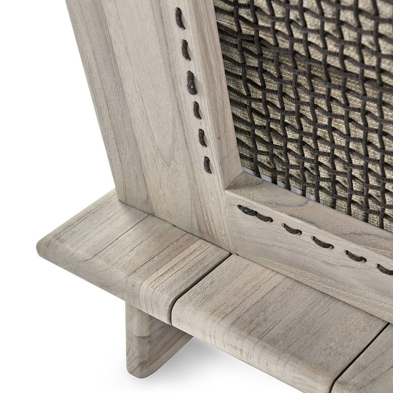 Livia - Outdoor Armless Chair - Taupe - R&R Furniture Gallery (Fountain Valley, CA)