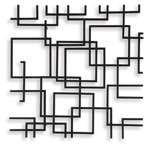 Aadanton - Wall Decor - Black - R&R Furniture Gallery (Fountain Valley, CA)