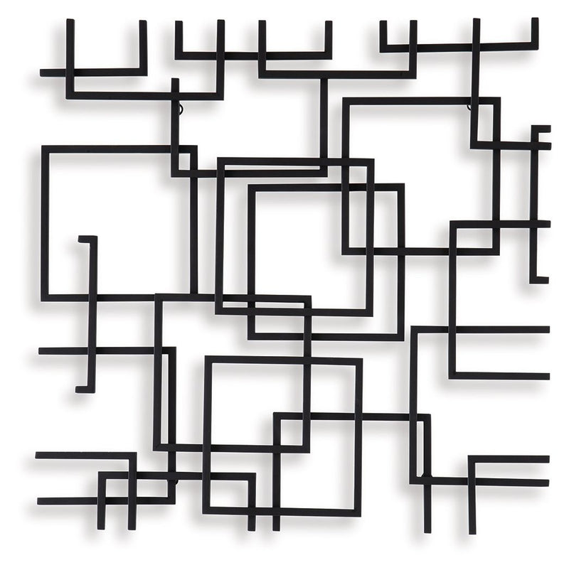 Aadanton - Wall Decor - Black - R&R Furniture Gallery (Fountain Valley, CA)