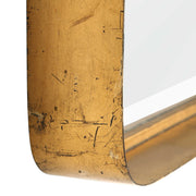 Antique gold wall mirror by Uttermost featuring a classic round design and ornate frame for elegant home decor.
