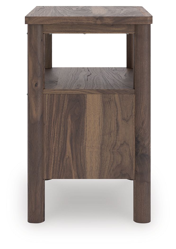 Pamytta - One Drawer Night Stand - Brown - R&R Furniture Gallery (Fountain Valley, CA)