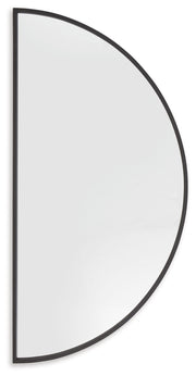 Denlow - Accent Mirror - Black - R&R Furniture Gallery (Fountain Valley, CA)