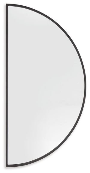 Denlow - Accent Mirror - Black - R&R Furniture Gallery (Fountain Valley, CA)