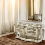 Danae - Dresser - Champagne & Gold - R&R Furniture Gallery (Fountain Valley, CA)