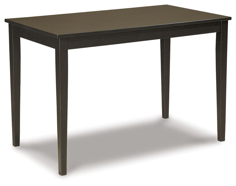 Kimonte - Rectangular Dining Room Table - Dark Brown - R&R Furniture Gallery (Fountain Valley, CA)