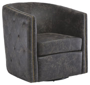Brentlow - Swivel Accent Chair - R&R Furniture Gallery (Fountain Valley, CA)