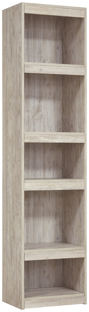 Willowton - Pier - 4 Shelves - Whitewash - R&R Furniture Gallery (Fountain Valley, CA)