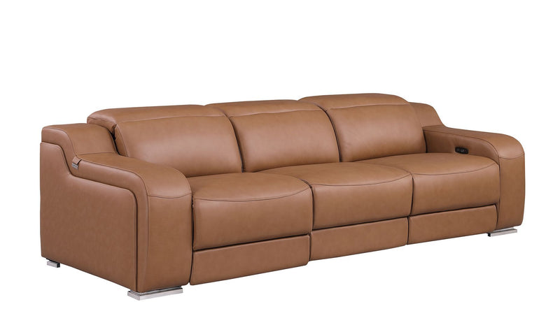 1116 - 7-Piece Modular Power Reclining Sofa, Loveseat & Chair Set In With 6 Power Recliners & Power Headrests