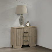 Lakkari - Nightstand - Antique Oak - R&R Furniture Gallery (Fountain Valley, CA)