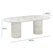 Brut - Indoor / Outdoor Dining Table - R&R Furniture Gallery (Fountain Valley, CA)