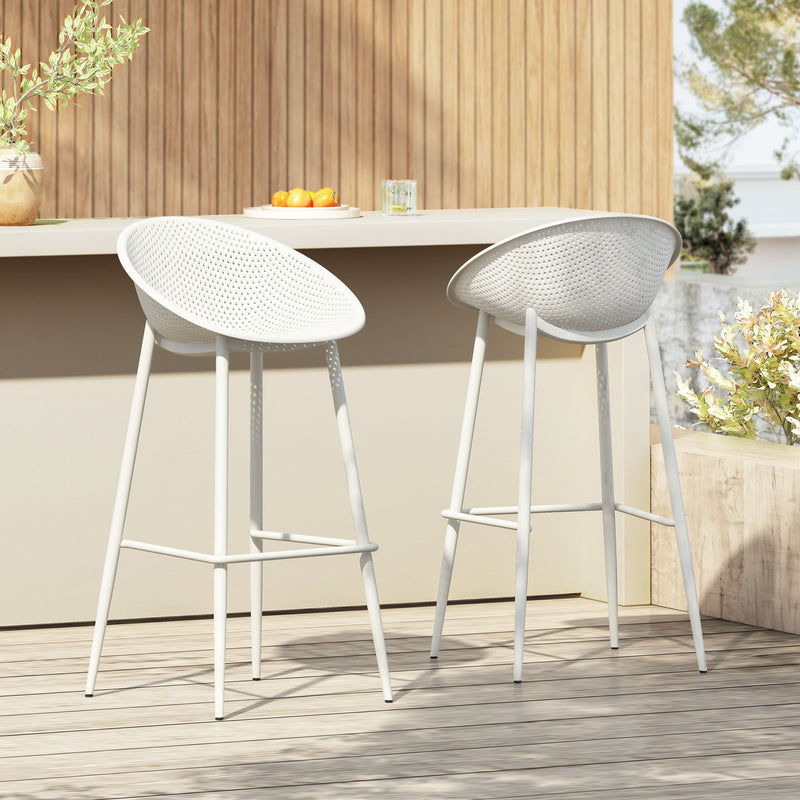 Gable - Barstool (Set of 2) - R&R Furniture Gallery (Fountain Valley, CA)