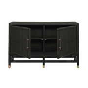Amara - Woven Rattan Buffet - R&R Furniture Gallery (Fountain Valley, CA)