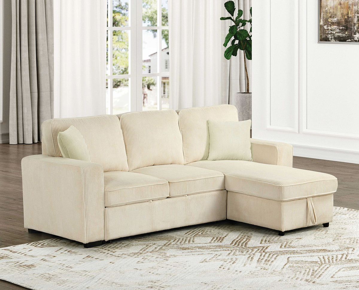 Yves - Sectional, Beige