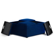 Avalon - Square Coffee Table, Storage Ottoman - R&R Furniture Gallery (Fountain Valley, CA)