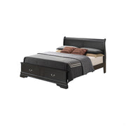 Upholstered Panel Sleigh Bed Design - R&R Furniture Gallery (Fountain Valley, CA)