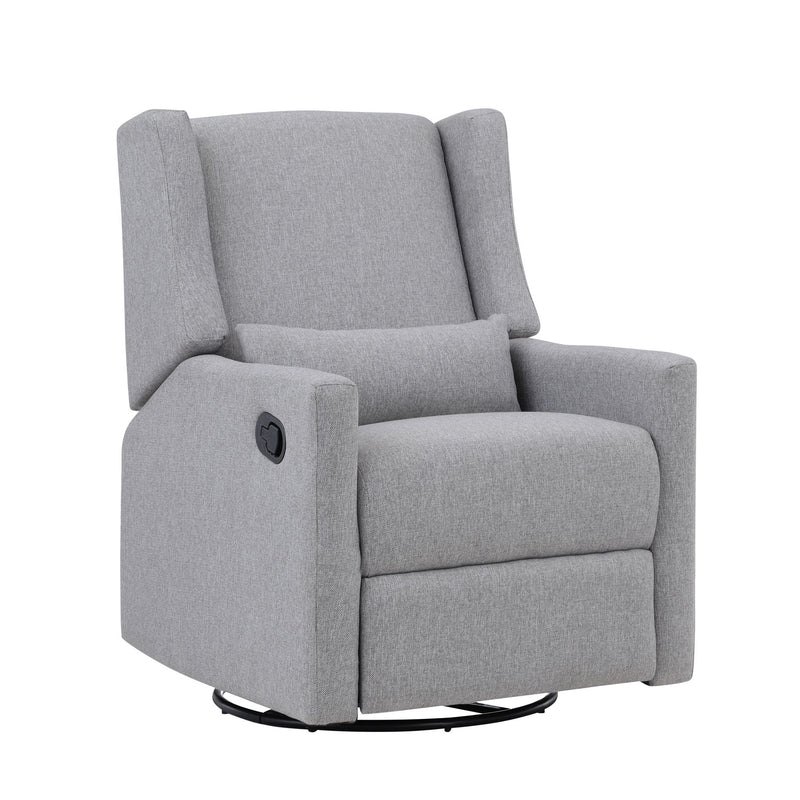 Pronto - Swivel Glider Recliner With Pillow - R&R Furniture Gallery (Fountain Valley, CA)